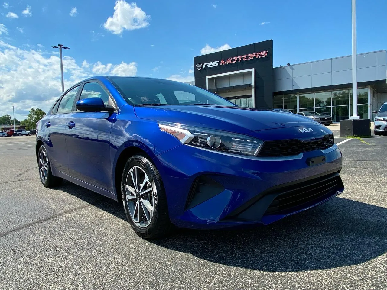 Blue 2022 Kia Forte LXS for sale in Indianapolis, IN