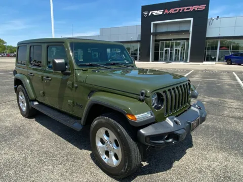 Photos of 2020 Jeep Wrangler Unlimited Sahara for sale in Indianapolis, IN at RS Motors