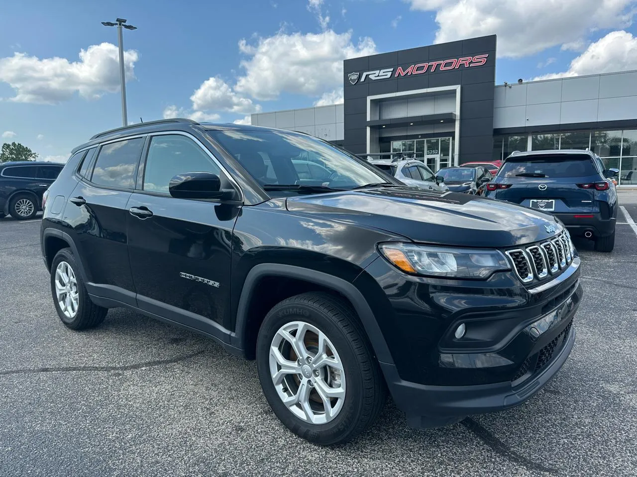Black 2024 Jeep Compass Latitude for sale in Indianapolis, IN