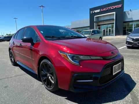 Red 2022 Toyota Corolla SE for sale in Indianapolis, IN