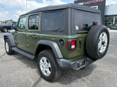 Another view of 2021 Jeep Wrangler Unlimited Sport for sale in Indianapolis, IN at RS Motors