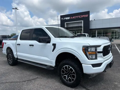 White 2023 Ford F-150 STX SuperCrew 4WD for sale in Indianapolis, IN