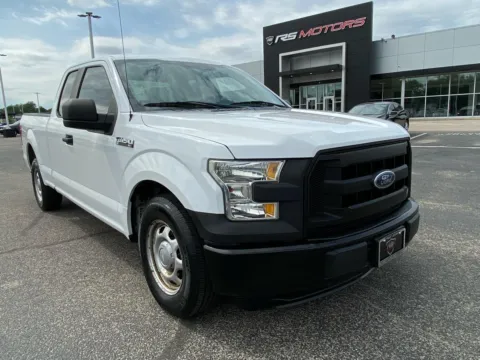 White 2016 Ford F-150 XL SuperCab 8-ft. 2WD for sale in Indianapolis, IN