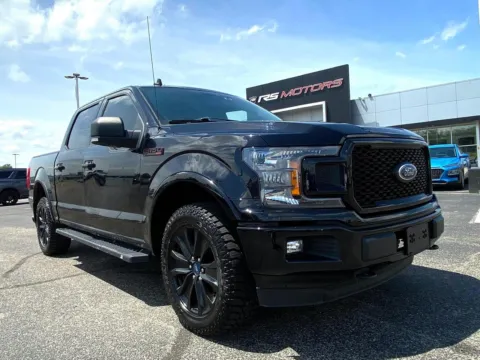 Black 2019 Ford F-150 XLT SuperCrew 6.5-ft. Bed 4WD for sale in Indianapolis, IN