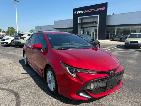 Red 2022 Toyota Corolla SE Hatchback CVT for sale in Indianapolis, IN