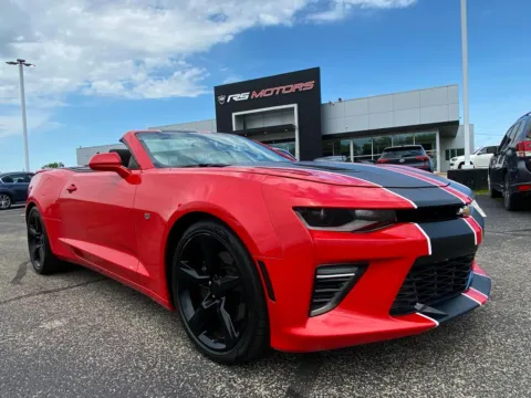 Red 2017 Chevrolet Camaro 1SS Convertible for sale in Indianapolis, IN