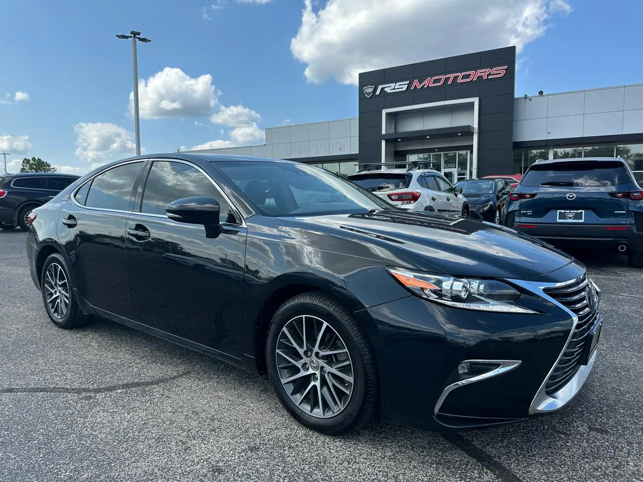 Black 2018 Lexus ES 350 Sedan for sale in Indianapolis, IN