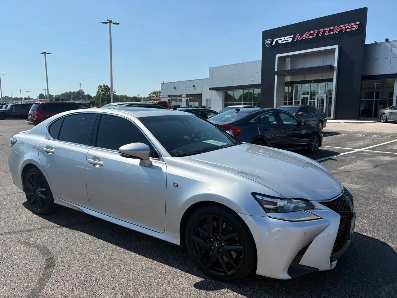 Silver 2018 Lexus GS 350 F Sport for sale in Indianapolis, IN