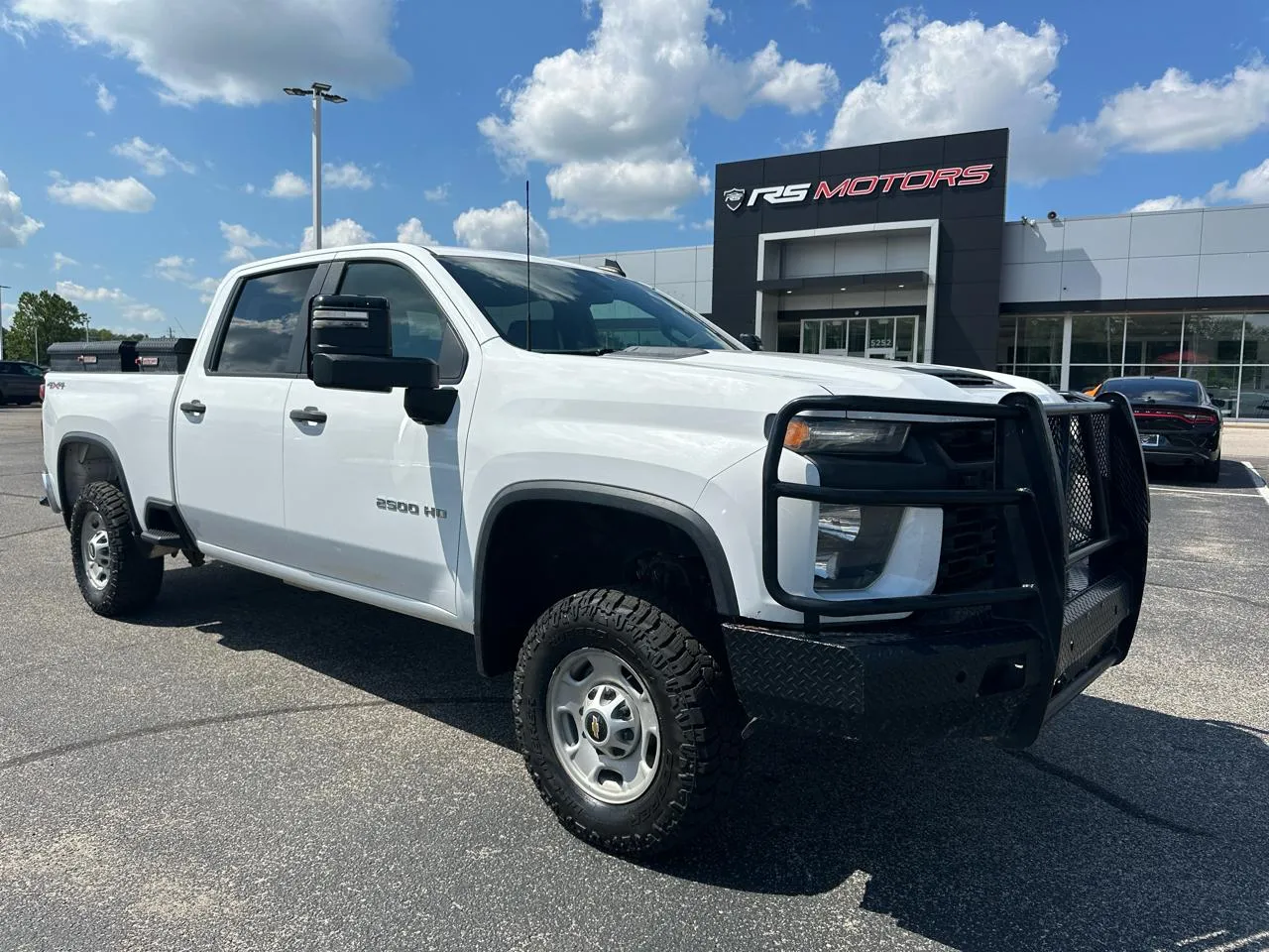 White 2021 Chevrolet Silverado 2500 HD Work Truck Crew Cab Long Box 4WD for sale in Indianapolis, IN