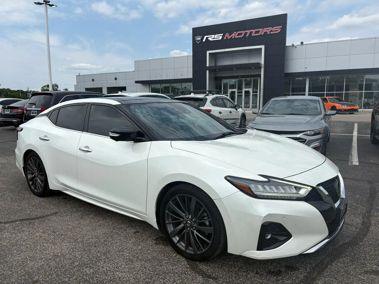 White 2020 Nissan Maxima Platinum for sale in Indianapolis, IN