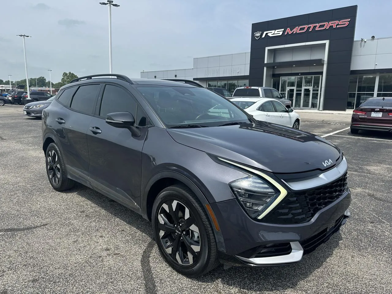 Gray 2024 Kia Sportage X-Line AWD for sale in Indianapolis, IN