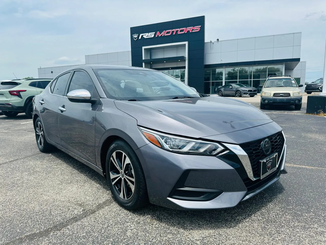 Gray 2023 Nissan Sentra SV for sale in Indianapolis, IN
