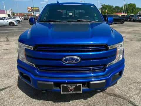 Black 2020 Ford F-150 Lariat SuperCrew 6.5-ft. Bed 4WD for sale in Indianapolis, IN