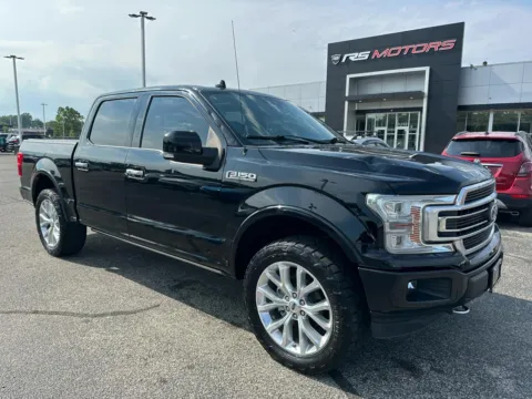 Black 2020 Ford F-150 Lariat SuperCrew 6.5-ft. Bed 4WD for sale in Indianapolis, IN