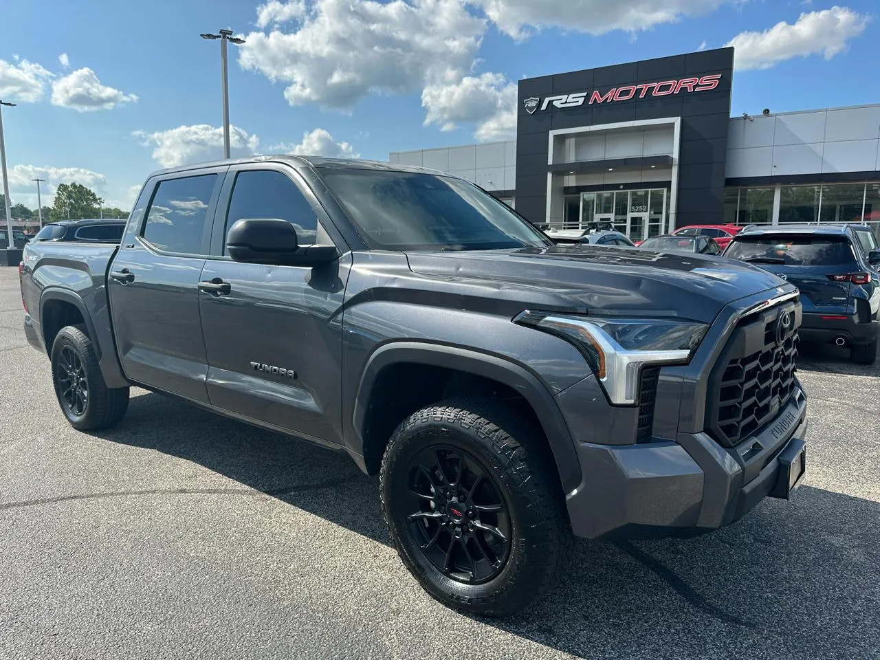 Gray 2024 Toyota Tundra SR5 CrewMax 4WD for sale in Indianapolis, IN