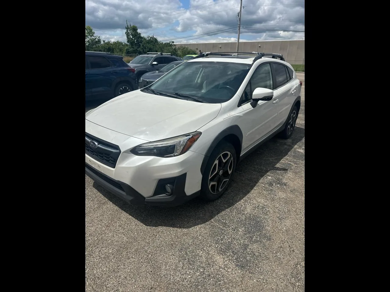 White 2018 Subaru Crosstrek 2.0i Limited CVT for sale in Indianapolis, IN