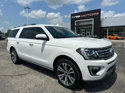 White 2021 Ford Expedition MAX Limited 4WD for sale in Indianapolis, IN
