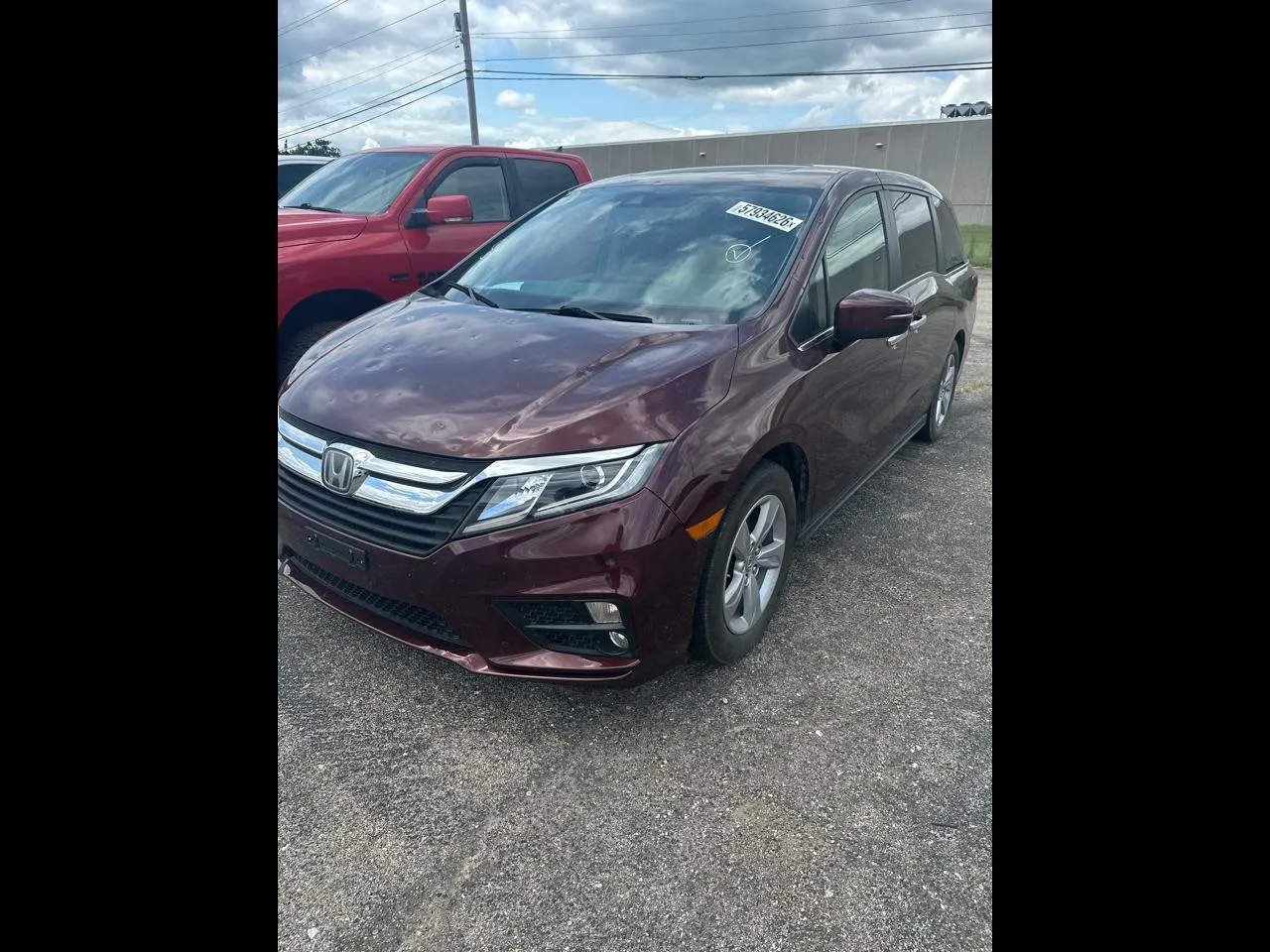 Red 2020 Honda Odyssey EXR for sale in Indianapolis, IN