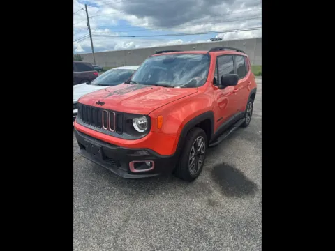 Orange 2017 Jeep Renegade Latitude 4WD for sale in Indianapolis, IN