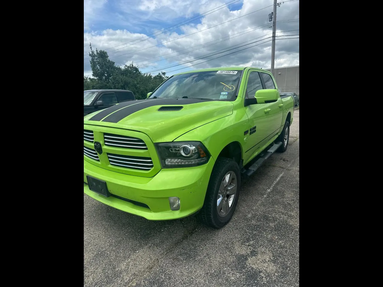 Green 2017 RAM 1500 Sport Crew Cab SWB 4WD for sale in Indianapolis, IN
