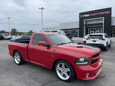 Red 2017 RAM 1500 SPORT SWB 2WD for sale in Indianapolis, IN