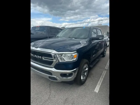Blue 2021 RAM 1500 Big Horn Crew Cab SWB 2WD for sale in Indianapolis, IN