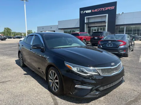 Black 2019 Kia Optima LX for sale in Indianapolis, IN