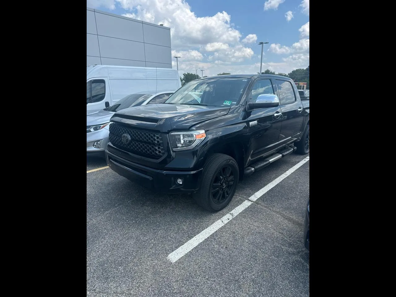Black 2018 Toyota Tundra Platinum CrewMax 5.7L 4WD for sale in Indianapolis, IN