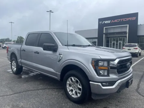 Silver 2023 Ford F-150 XLT SuperCrew 5.5-ft. Bed 4WD for sale in Indianapolis, IN