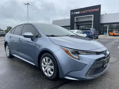 Blue 2023 Toyota Corolla LE for sale in Indianapolis, IN