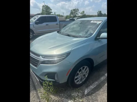 Blue 2022 Chevrolet Equinox LT 1.5 2WD for sale in Indianapolis, IN