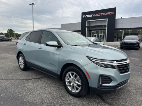 Blue 2022 Chevrolet Equinox LT 1.5 2WD for sale in Indianapolis, IN