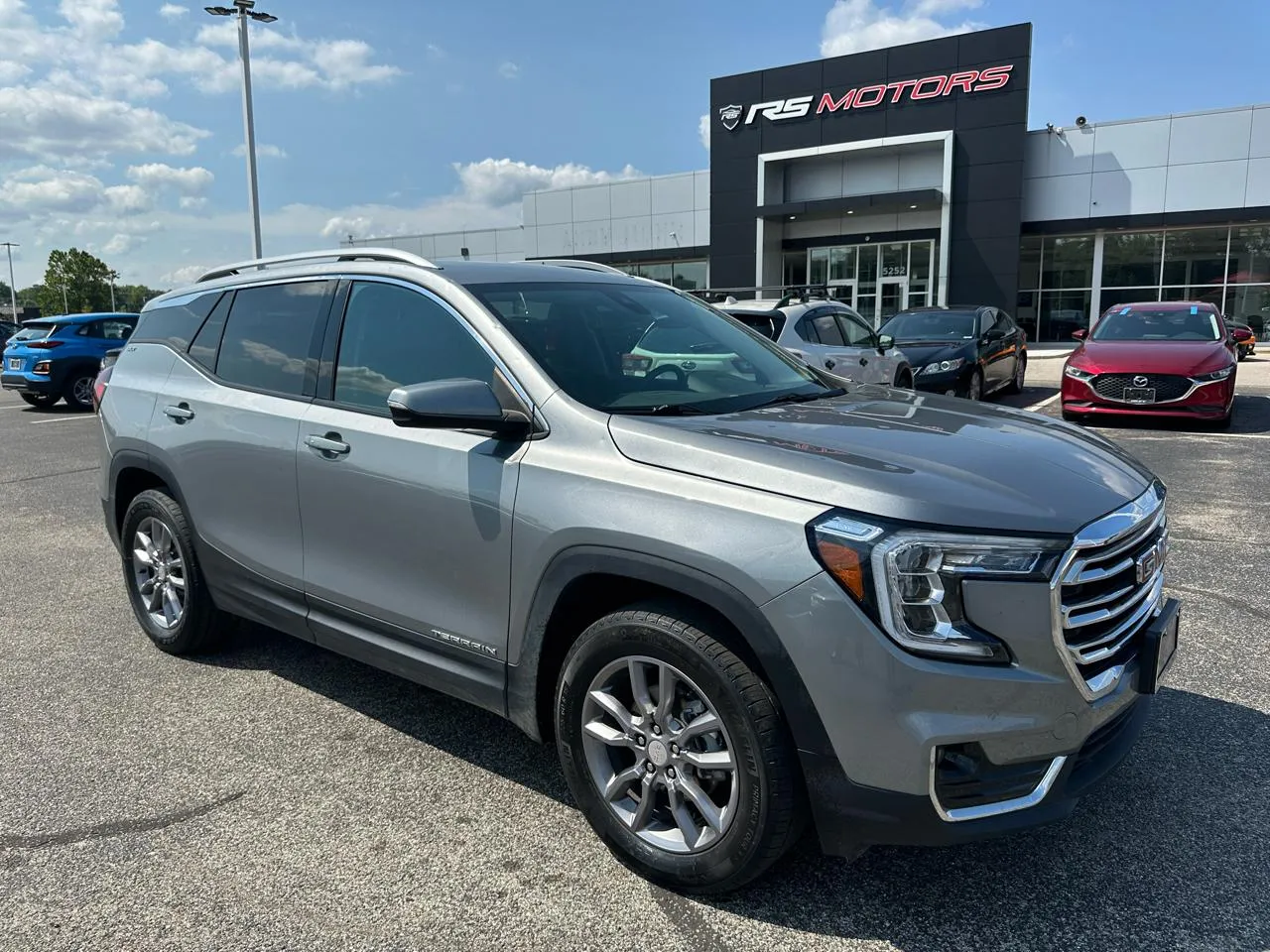 Silver 2024 GMC Terrain SLT AWD for sale in Indianapolis, IN