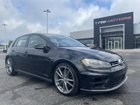 Black 2017 Volkswagen Golf R DCS and Navigation 6M for sale in Indianapolis, IN