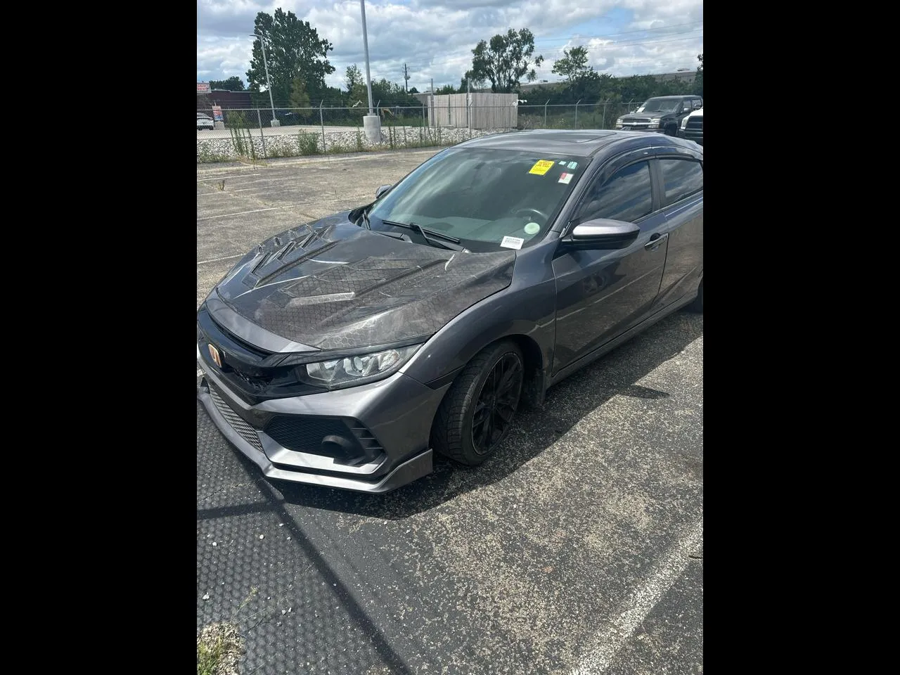 Gray 2017 Honda Civic Si 4dr Sedan 6M for sale in Indianapolis, IN