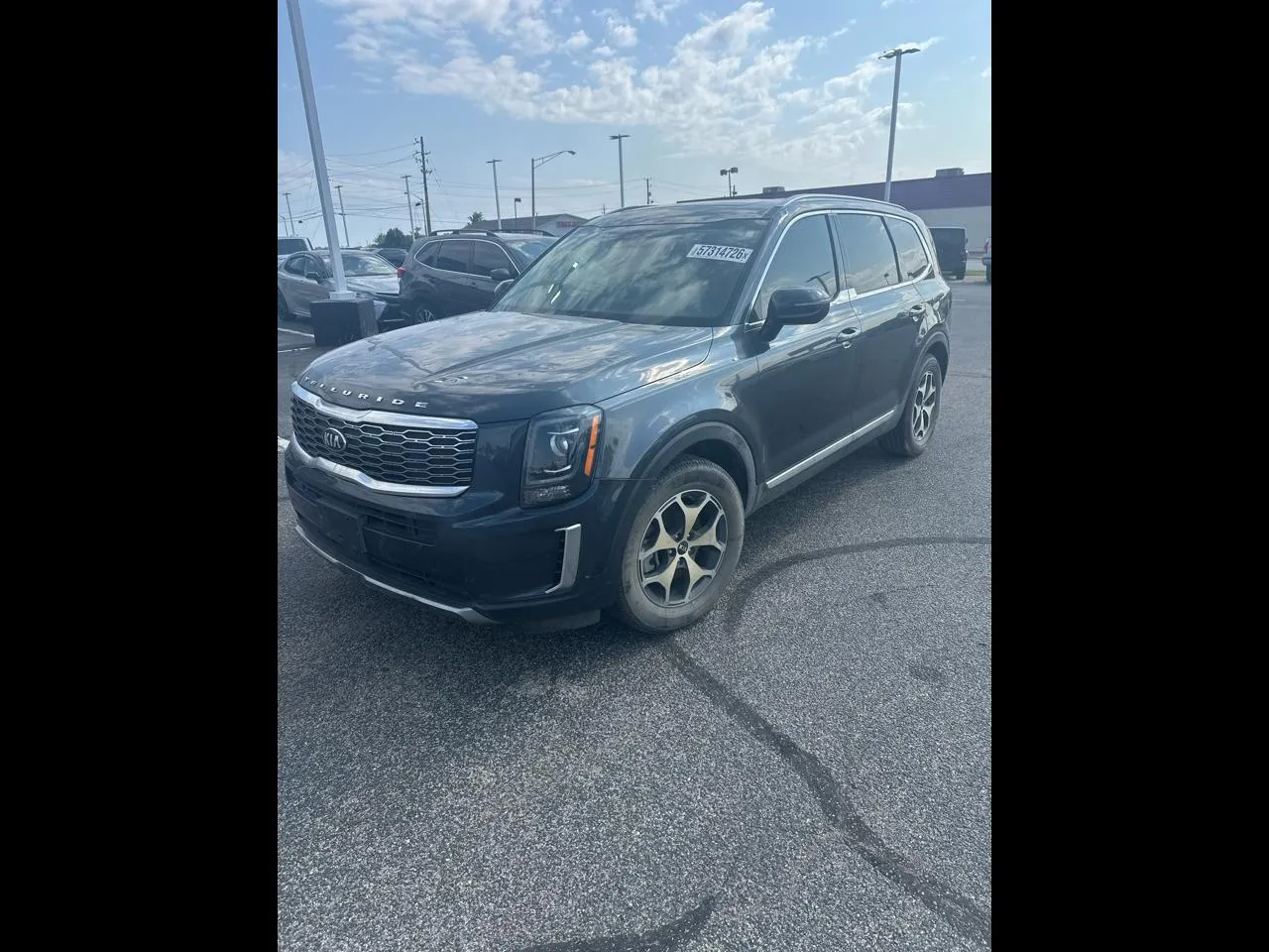 Gray 2021 Kia Telluride EX for sale in Indianapolis, IN