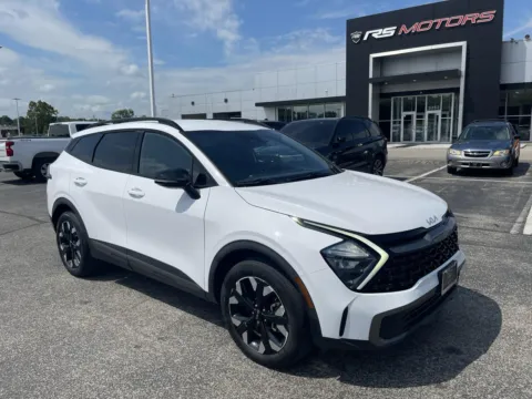 White 2023 Kia Sportage X Line AWD for sale in Indianapolis, IN