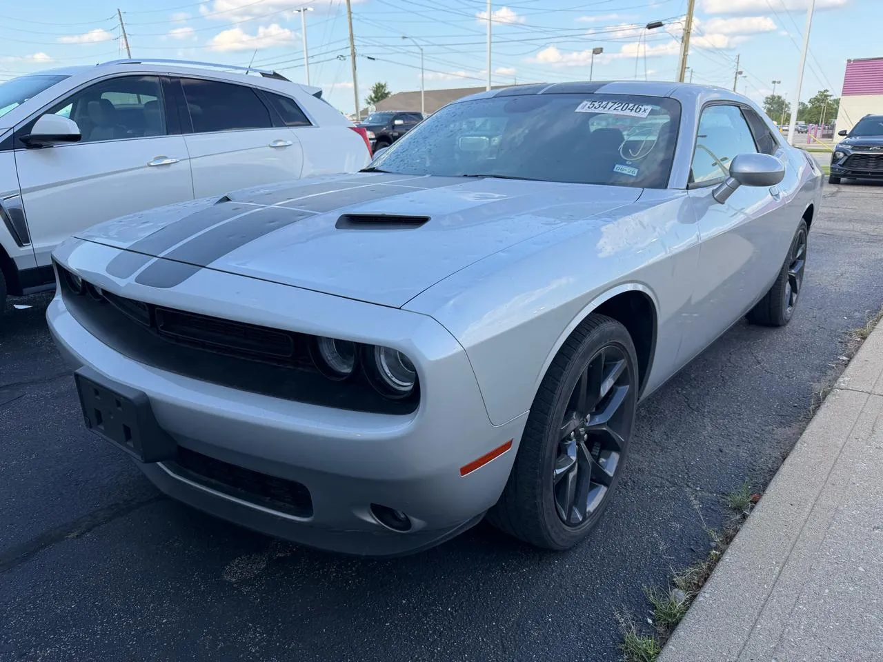 Silver 2023 Dodge Challenger SXT for sale in Indianapolis, IN