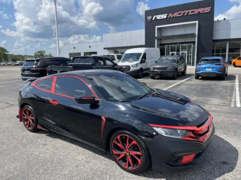 Black 2019 Honda Civic Sport Coupe 6M for sale in Indianapolis, IN