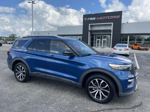 Blue 2020 Ford Explorer ST AWD for sale in Indianapolis, IN