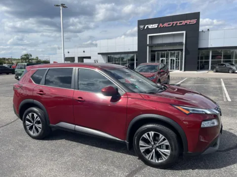 Red 2023 Nissan Rogue SV AWD for sale in Indianapolis, IN