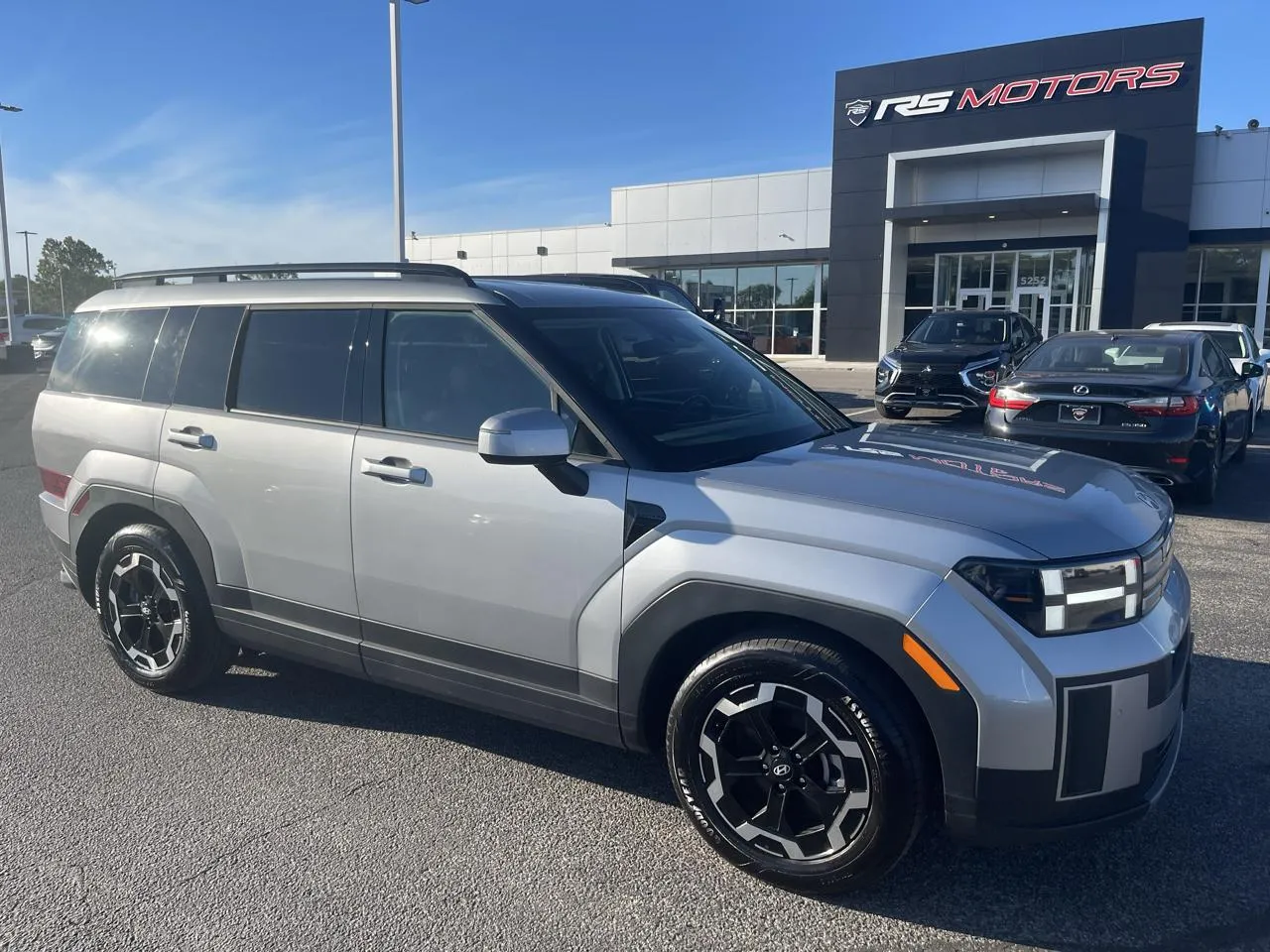 Silver 2026 Hyundai Santa Fe SEL AWD for sale in Indianapolis, IN