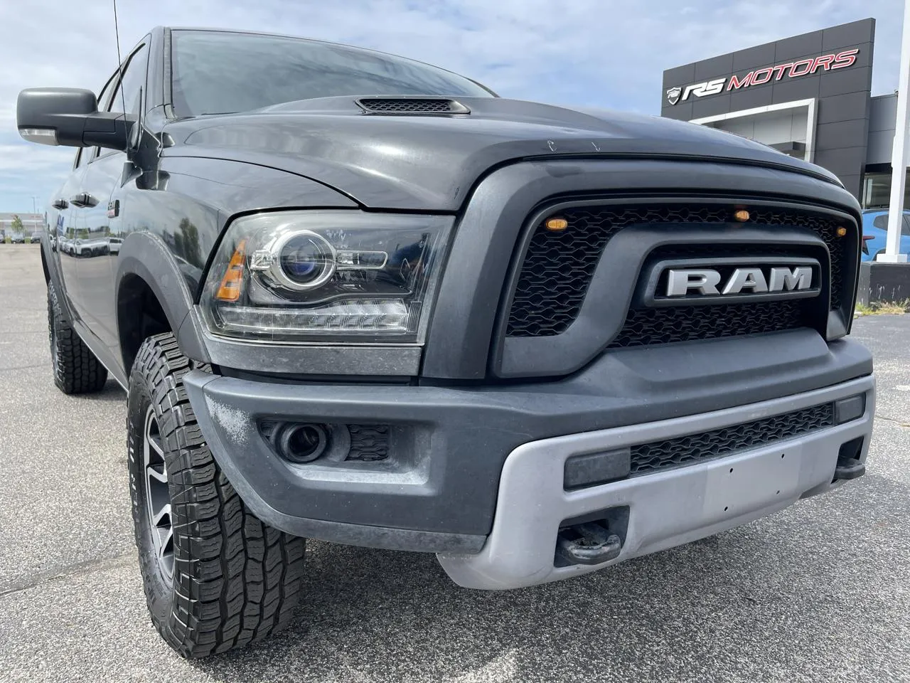 Black 2016 RAM 1500 Rebel Crew Cab SWB 4WD for sale in Indianapolis, IN
