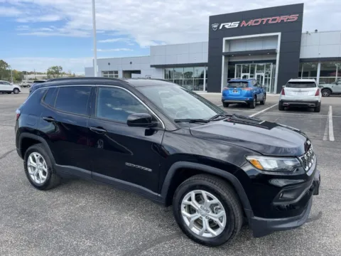 Black 2024 Jeep Compass Latitude for sale in Indianapolis, IN