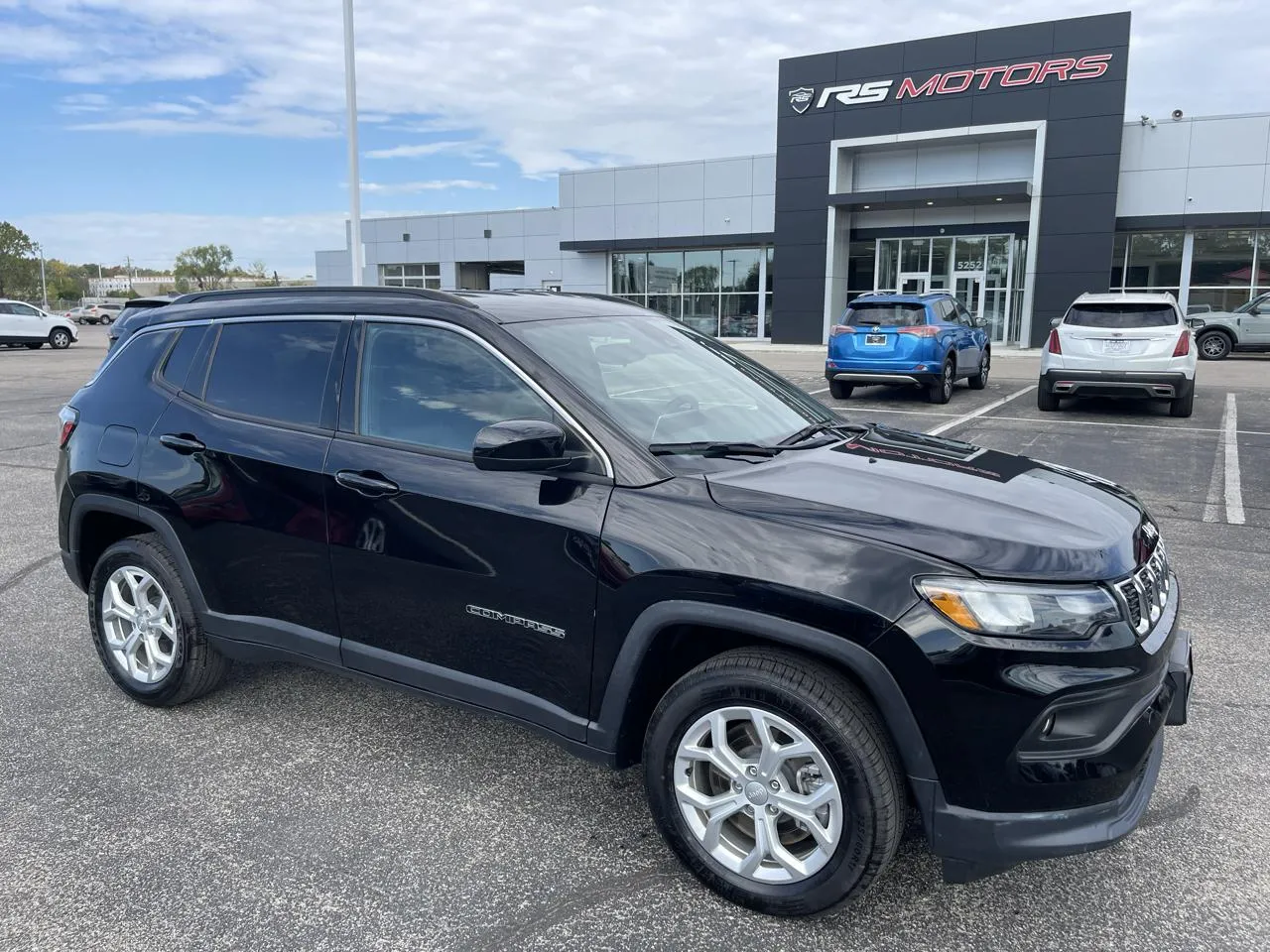 Black 2024 Jeep Compass Latitude for sale in Indianapolis, IN