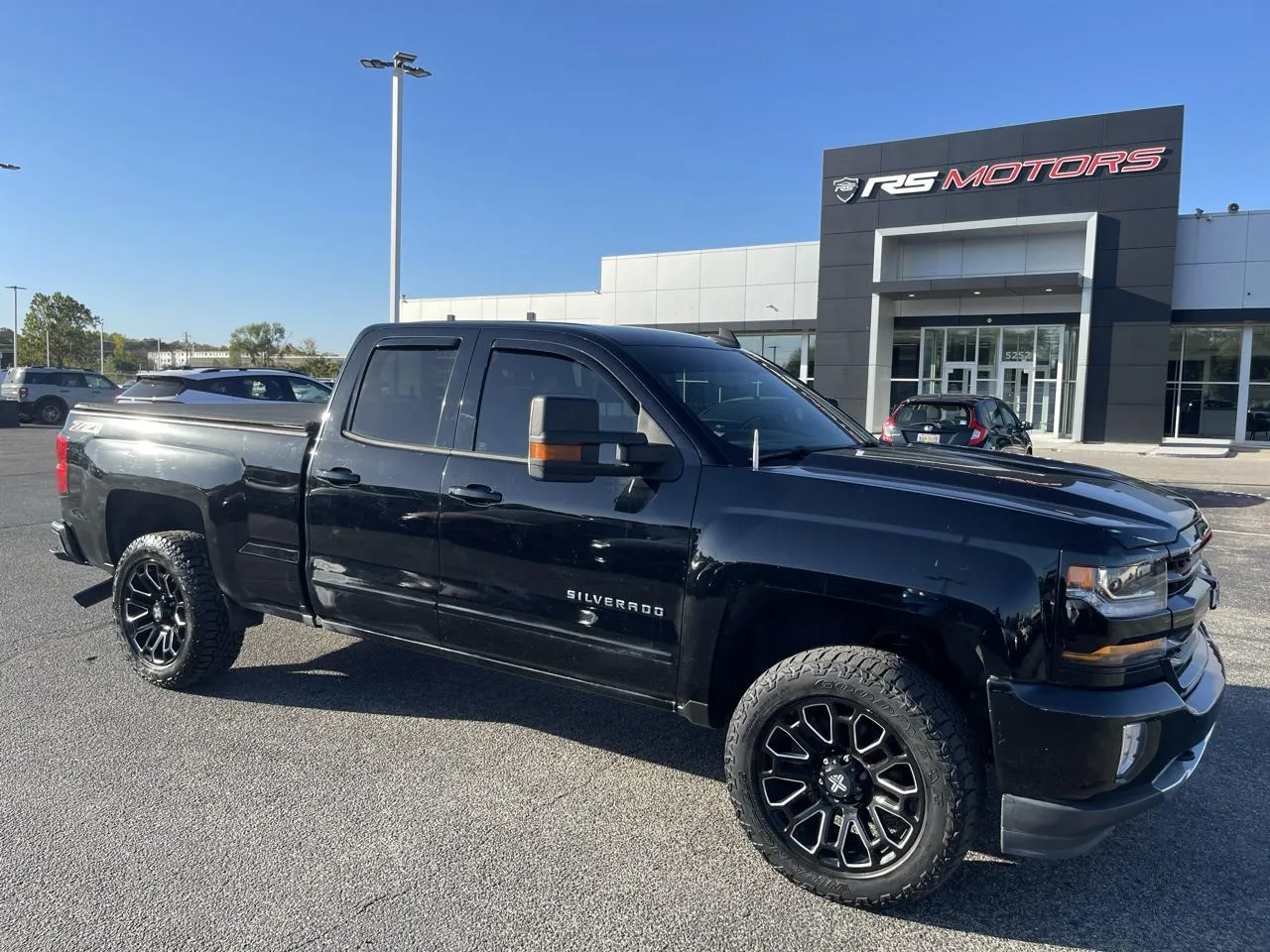Black 2018 Chevrolet Silverado 1500 LT Double Cab 4WD for sale in Indianapolis, IN