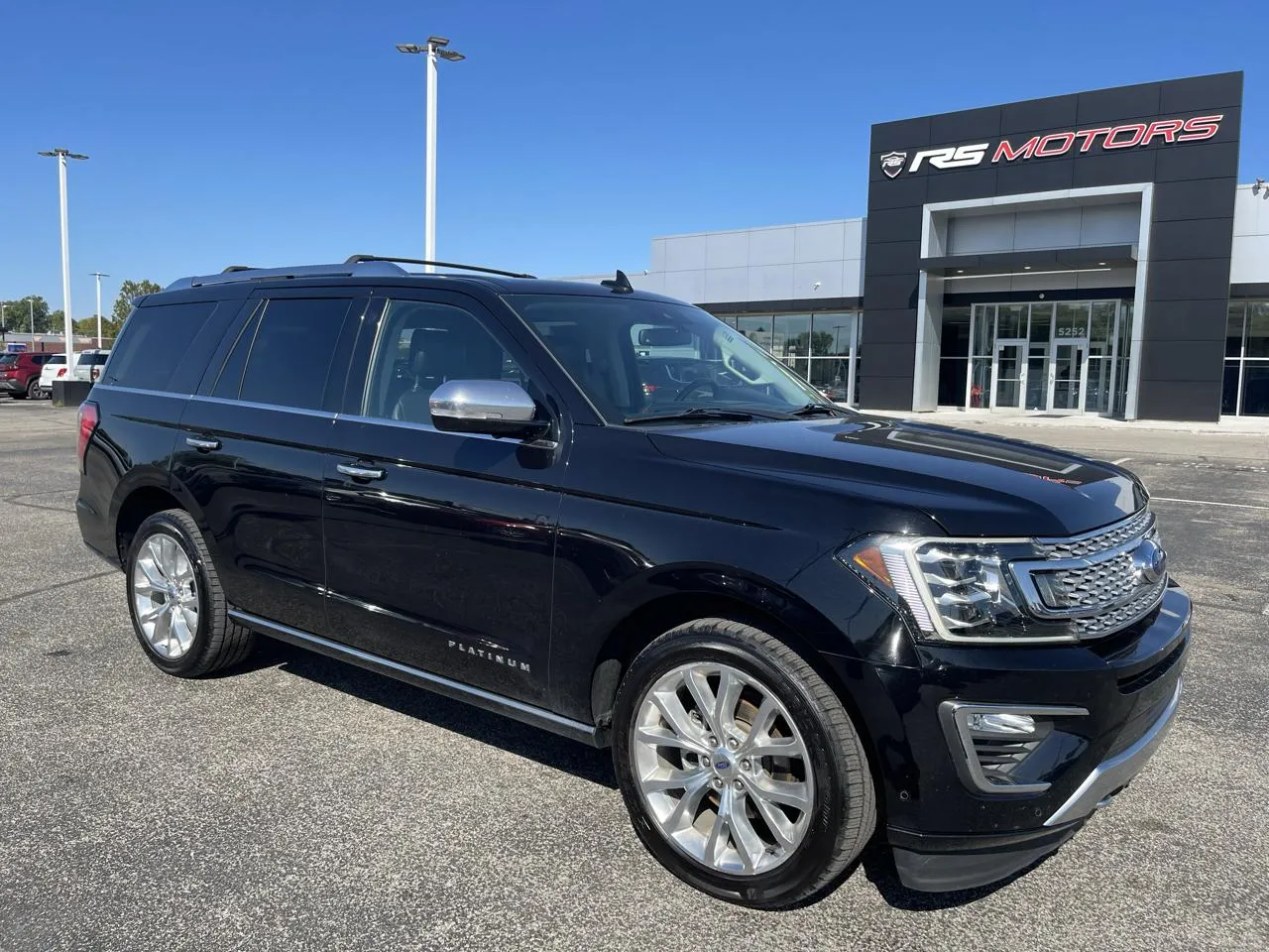 Black 2019 Ford Expedition Platinum 4WD for sale in Indianapolis, IN