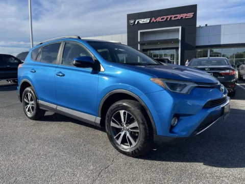 Blue 2016 Toyota RAV4 XLE FWD for sale in Indianapolis, IN