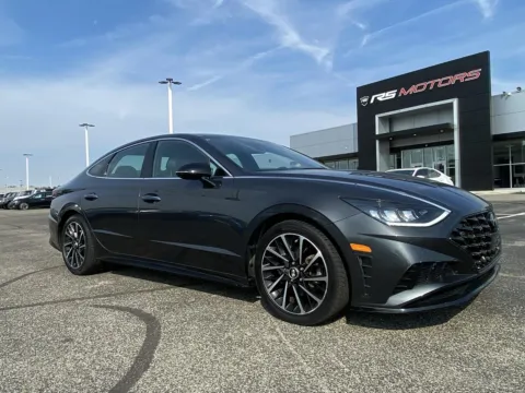 Gray 2020 Hyundai Sonata SEL Plus for sale in Indianapolis, IN