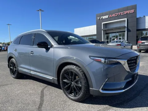 Gray 2023 Mazda CX-9 Carbon Edition for sale in Indianapolis, IN